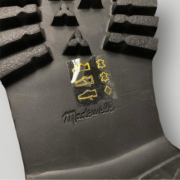 Madewell The Rayna Lace-Up Boot in Brown Leather Size 8.5 - Picture 10 of 13